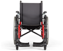 Catalyst 4C folding wheelchair, front view