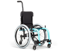Little Wave XP pediatric rigid wheelchair, angled view