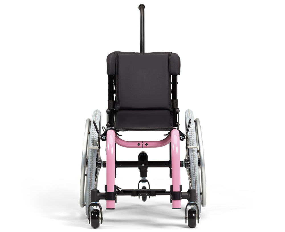 Little Wave XP pediatric rigid wheelchair, front view