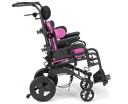 Little Wave Flip pediatric tilt wheelchair, side view showing tilt