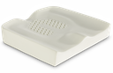 Axiom P cushion with cover off showing leg troughs