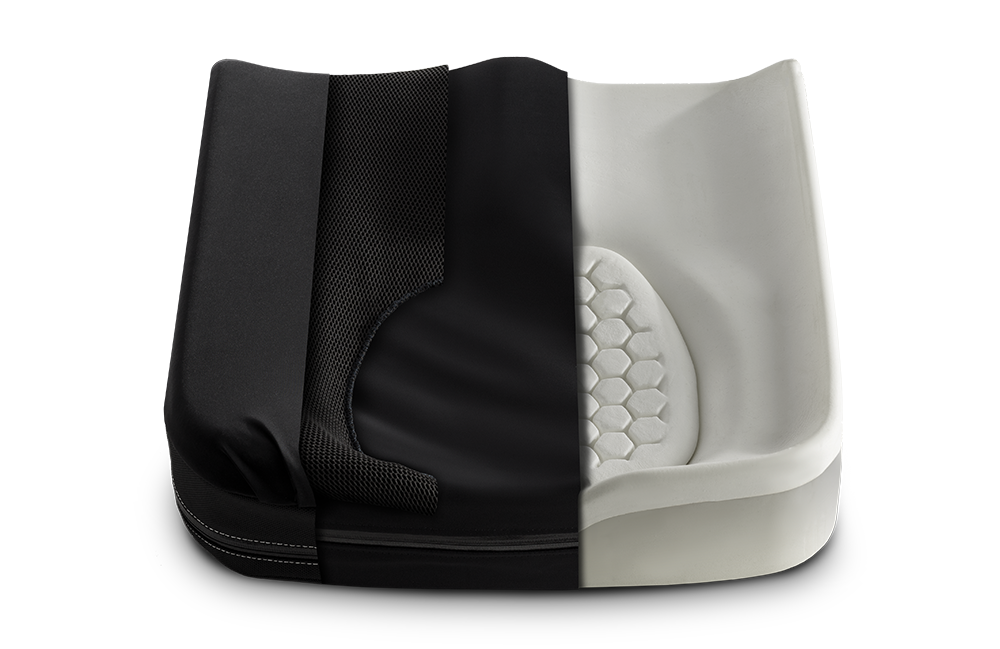 Axiom SP Visco cushion cutaway showing visco insert