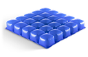 Axiom Air LTE air cushion with cover off showing interconnected cells