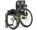 Axiom Lateral Back mounted on a wheelchair, hardware view