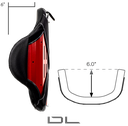 Axiom Deep Lateral Back lineup in available heights