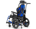 Axiom Deep Lateral Back mounted on a wheelchair, hardware view