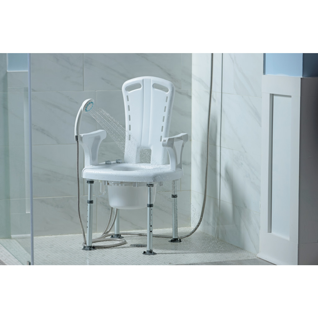 PreserveTech Aquachair Bathing System with Bidet - RTL12A004-WH Rtl12a004 wh 3 Aquachair Bathing System