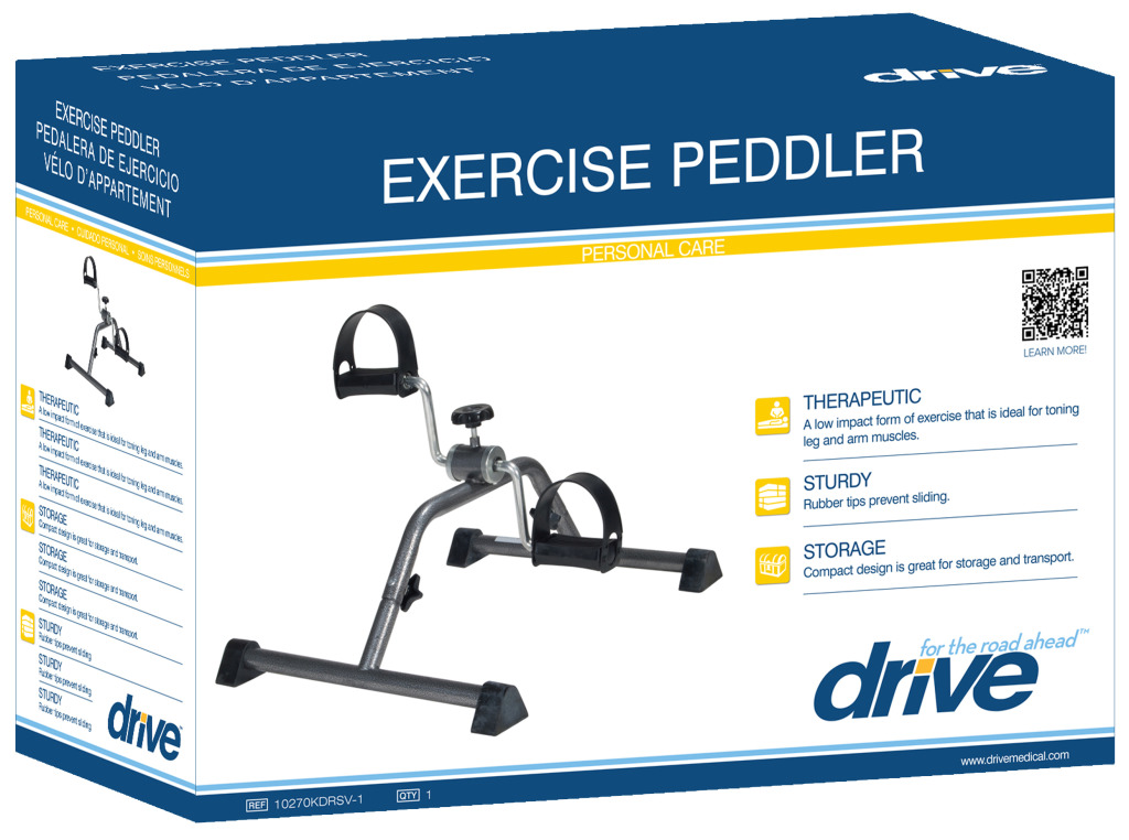 Drive Exercise Peddler - 10270KDRSV 295838 Adjustable Furniture Risers