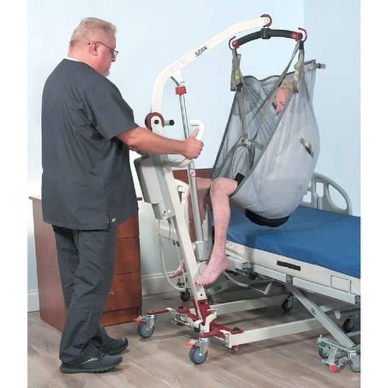 Span America F400 Foldable Patient Lift Saf400 image 2 span america f400, f400 patient lift