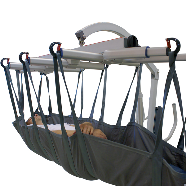 Handicare StretcherBar 10 Point - horizontal transfer on a stretcher sling