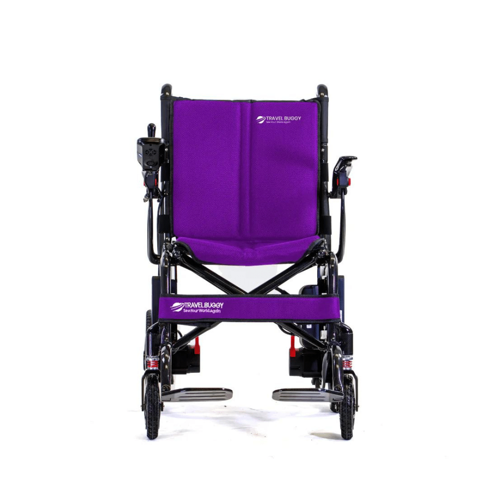 Aerolux Carbon Fiber Folding Electric Wheelchair Aerolux front 1 aerolux carbon fiber, aerolux