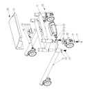 Handicare MiniLift200 undercarriage assembly drawing