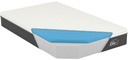 Harmony Relax XC mattress cut-away: the 2 inch CoolGel Flex High Capacity surface over the 8 inch High Capacity base