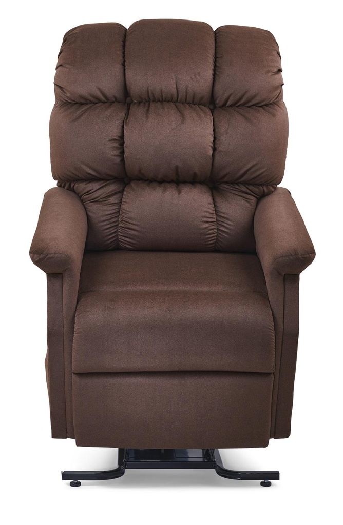 Cambridge PR-401 lift chair shown fully lifted toward standing