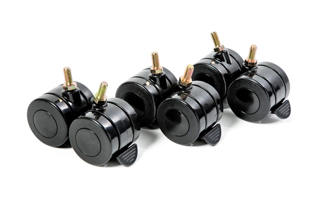 Harmony Hi-Low bed caster detail with brake