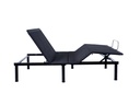 Harmony Lite adjustable bed side profile showing low base