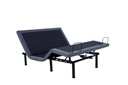 Harmony Pro adjustable bed package with mattress, three-quarter view