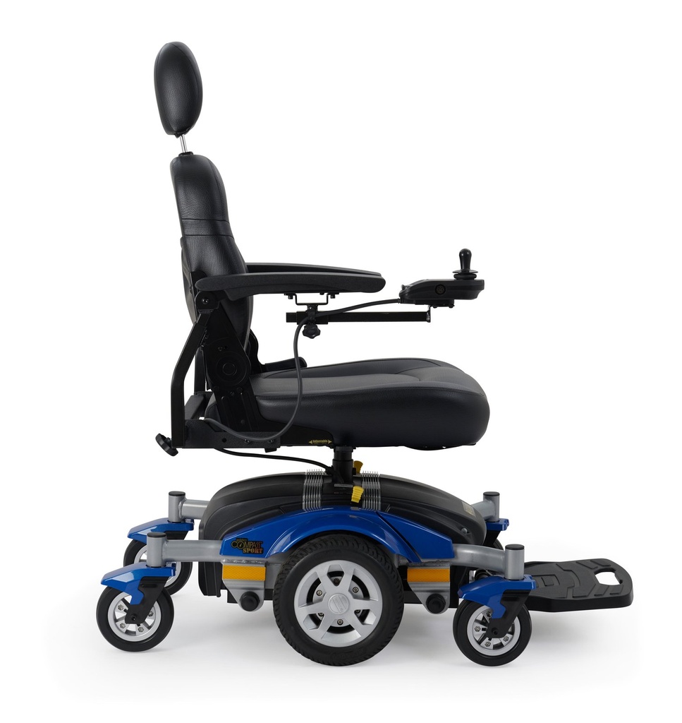 Golden Compass Sport GP-605 power wheelchair turning view