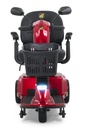 Golden Companion GC240 mobility scooter front view with full lighting package