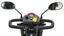 Golden Companion GC240 tiller and dashboard detail
