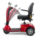 Golden Companion GC340 mobility scooter three-quarter view