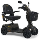 Golden Companion GC440 four-wheel full-size mobility scooter in grey, front view
