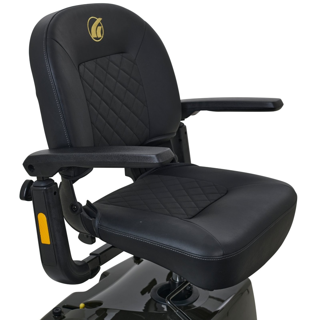 Golden Companion GC440 mobility scooter three-quarter view in grey