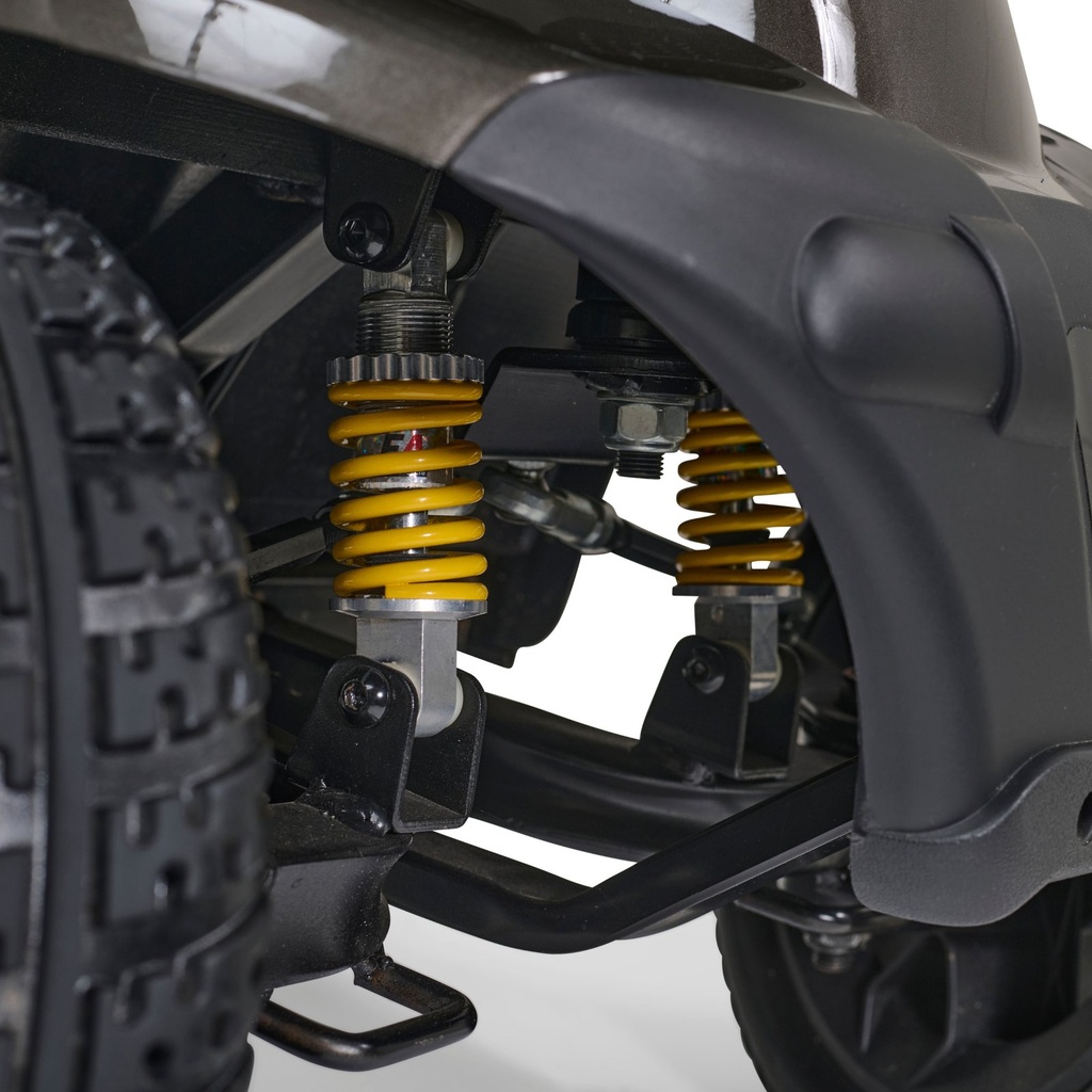 Golden Companion GC440 mobility scooter detail in grey