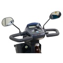 Golden Companion GC440 mobility scooter rear view in grey