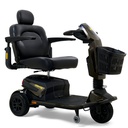 Golden Companion HD GC540 heavy duty three-wheel mobility scooter in grey, front view