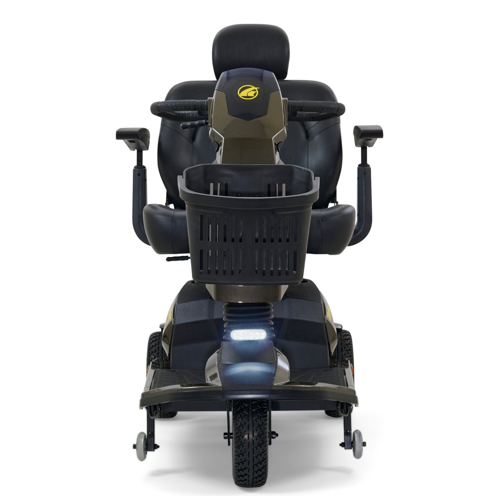 Golden Companion HD GC540 mobility scooter side profile in grey
