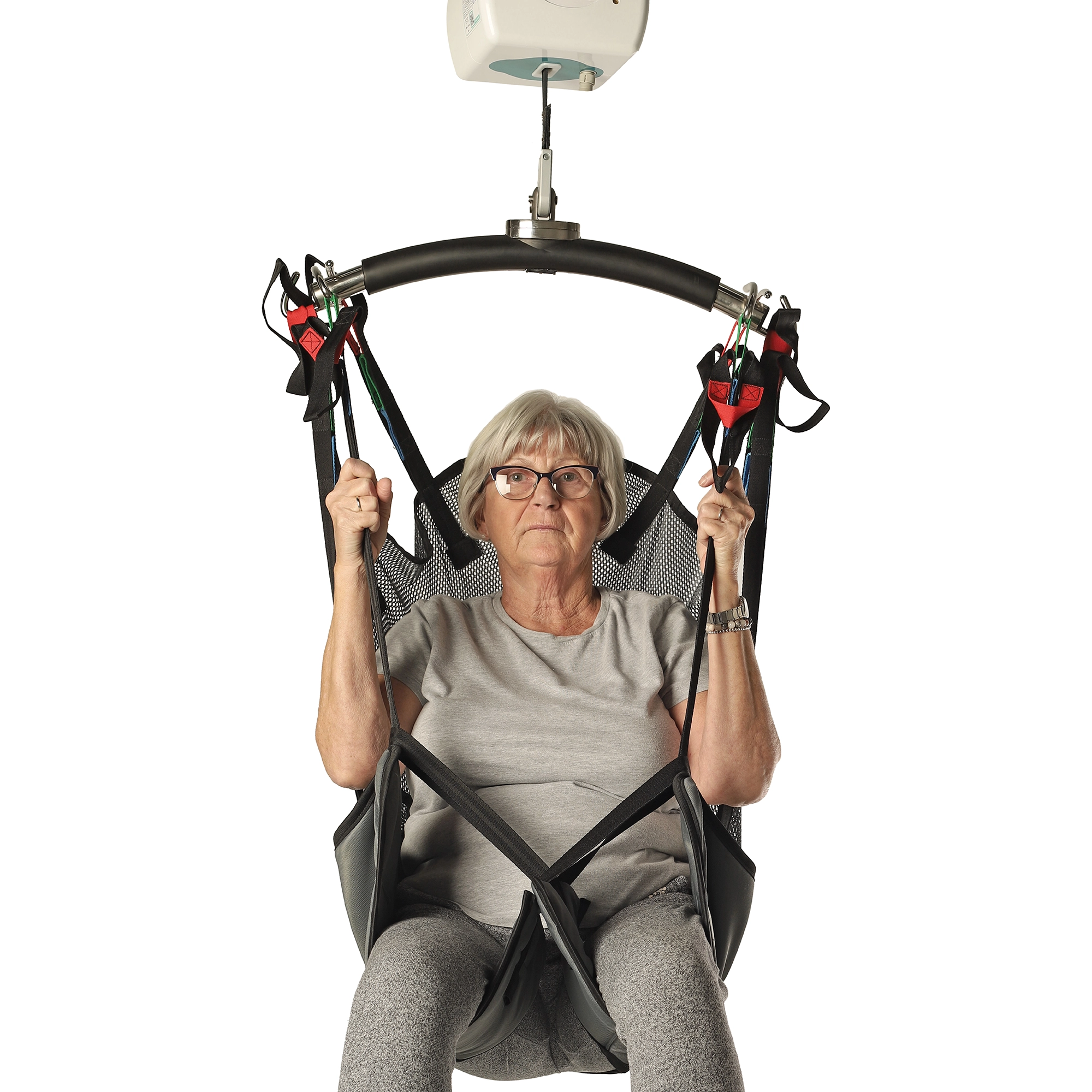 HighStar Hammock sling laid flat, showing leg straps
