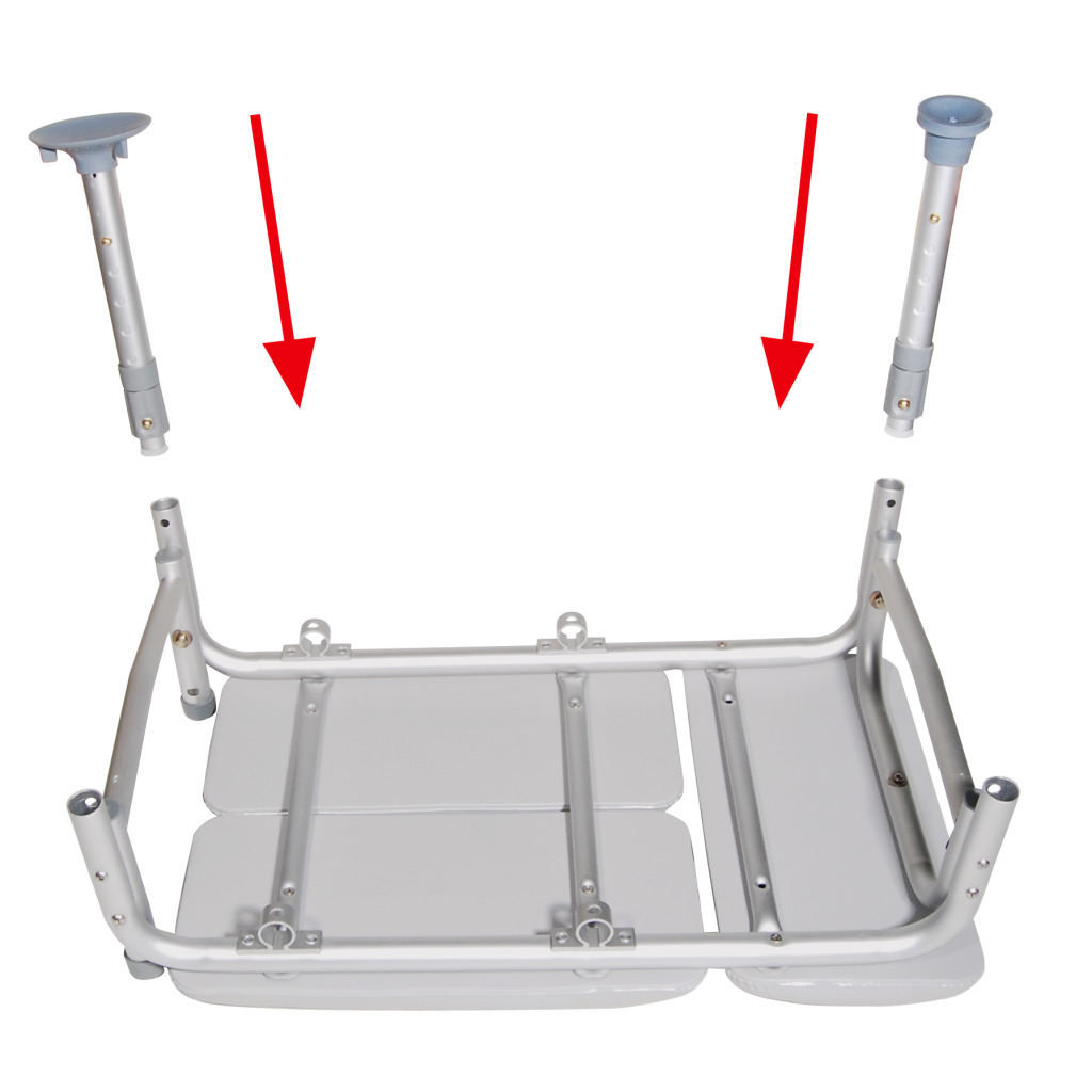 Drive Padded Transfer Bench - 12005KD-1 84283 transfer bench,  tub transfer bench,  bath transfer bench,  transfer bench,  shower transfer bench