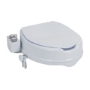 PreserveTech Raised Toilet Seat with Bidet, 5" - RTL12C005-WH Rtl12c005 wh 1 Universal Raised Toilet Seat