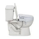 PreserveTech Raised Toilet Seat with Bidet, 5" - RTL12C005-WH Rtl12c005 wh 3 Universal Raised Toilet Seat