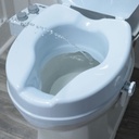 PreserveTech Raised Toilet Seat with Bidet, 5" - RTL12C005-WH Rtl12c005 wh 7 Universal Raised Toilet Seat