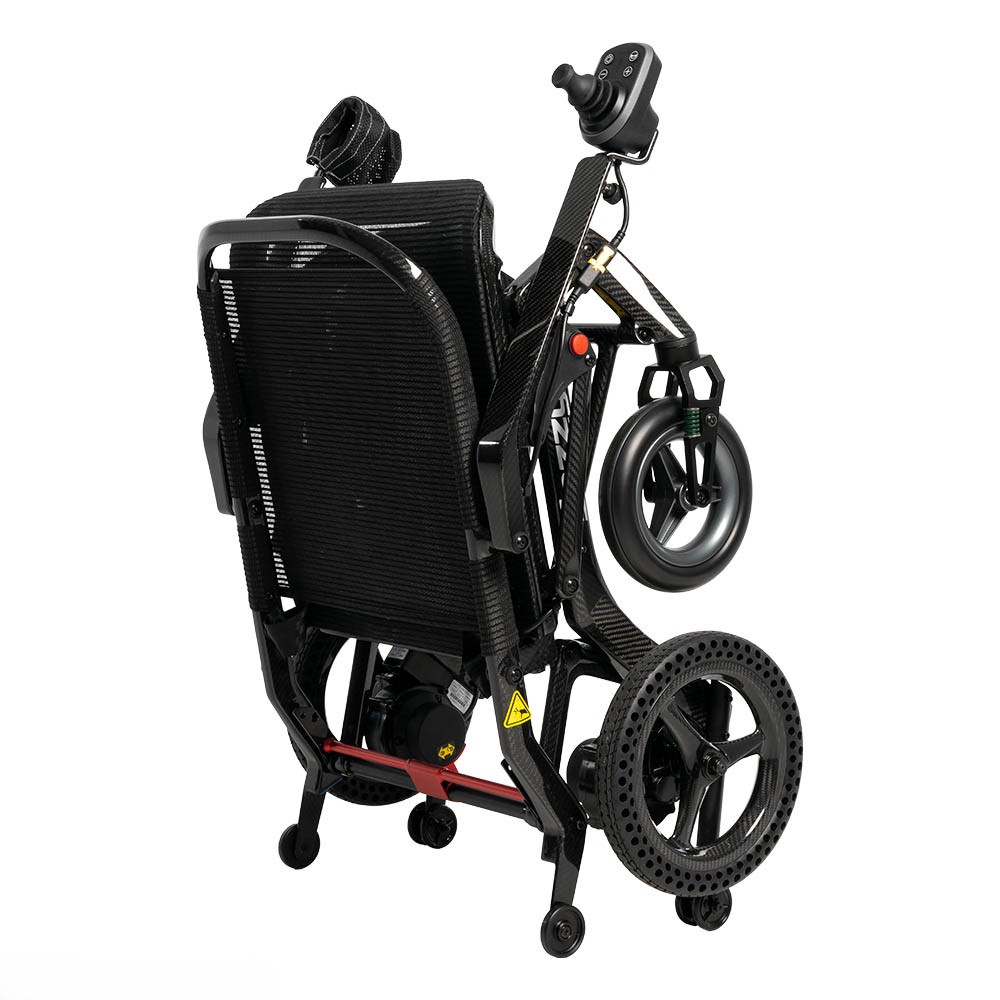 Pride Jazzy Ultra Light Carbon Fiber Folding Electric Wheelchair Jazzy ultra light profile folded Pride Jazzy Ultra Light