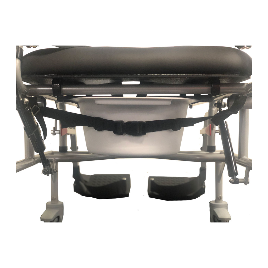 Maple Leaf Tilt Commode - Attendant Propelled Maple leaf tilt commode 1 Maple Leaf Tilt Commode