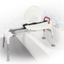 Drive Medical Folding Universal Sliding Transfer Bench RTL12075 84835 transfer bench,  tub transfer bench,  bath transfer bench,  transfer bench,  shower transfer bench