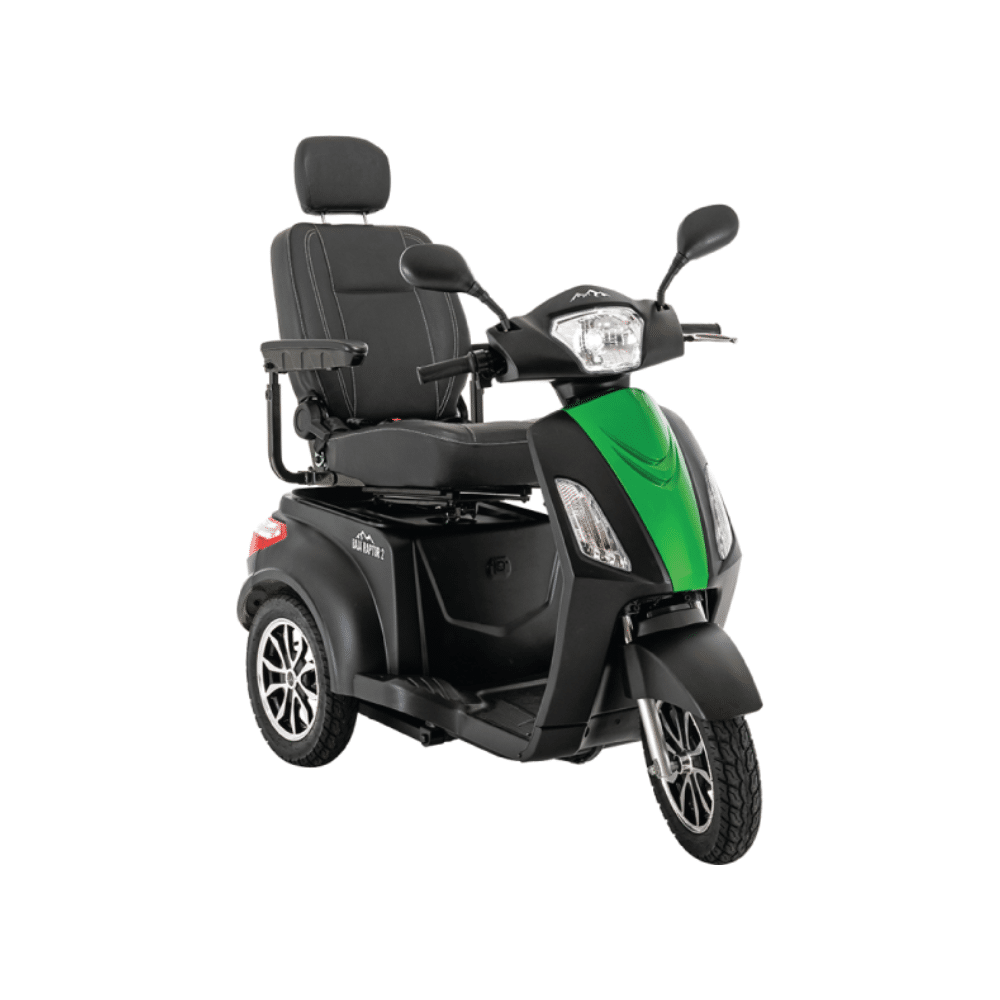 Baja Raptor 2 Three Wheel Mobility Scooter Baja raptor 2 green insert