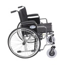 Drive 26" Bariatric Sentra EC Heavy-Duty, Extra-Extra-Wide Wheelchair - STD26ECDDA Std26ecdda 1 drive sentra heavy duty wheelchair, drive sentra