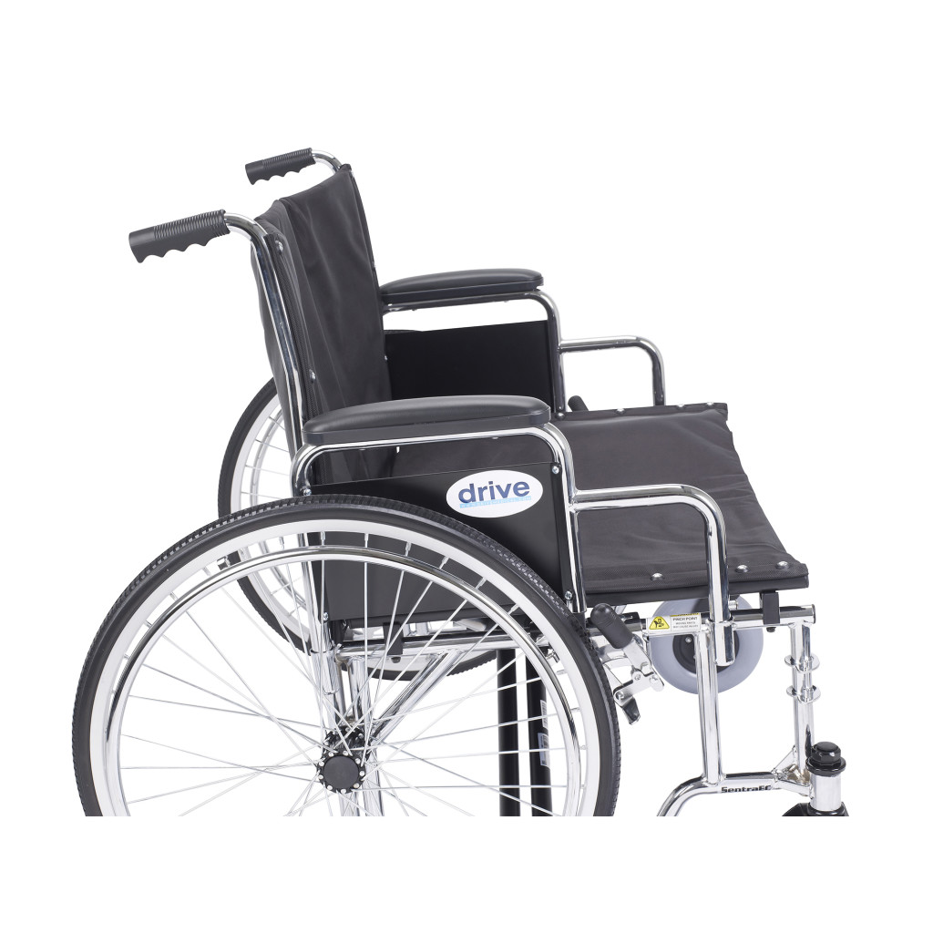 Drive 30" Bariatric Sentra EC Heavy-Duty, Extra-Extra-Wide Wheelchair - STD30ECDDA Std30ecdda 2 Bariatric Sentra EC