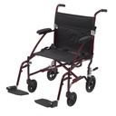Drive Fly-Lite Aluminum Transport Chair - DFL19-BL Dfl19 rd Airgo Comfort-Plus XC