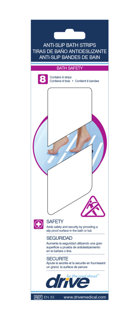 Drive Tub and Stair Safety Treads 84560 AquaSense Bath Mat