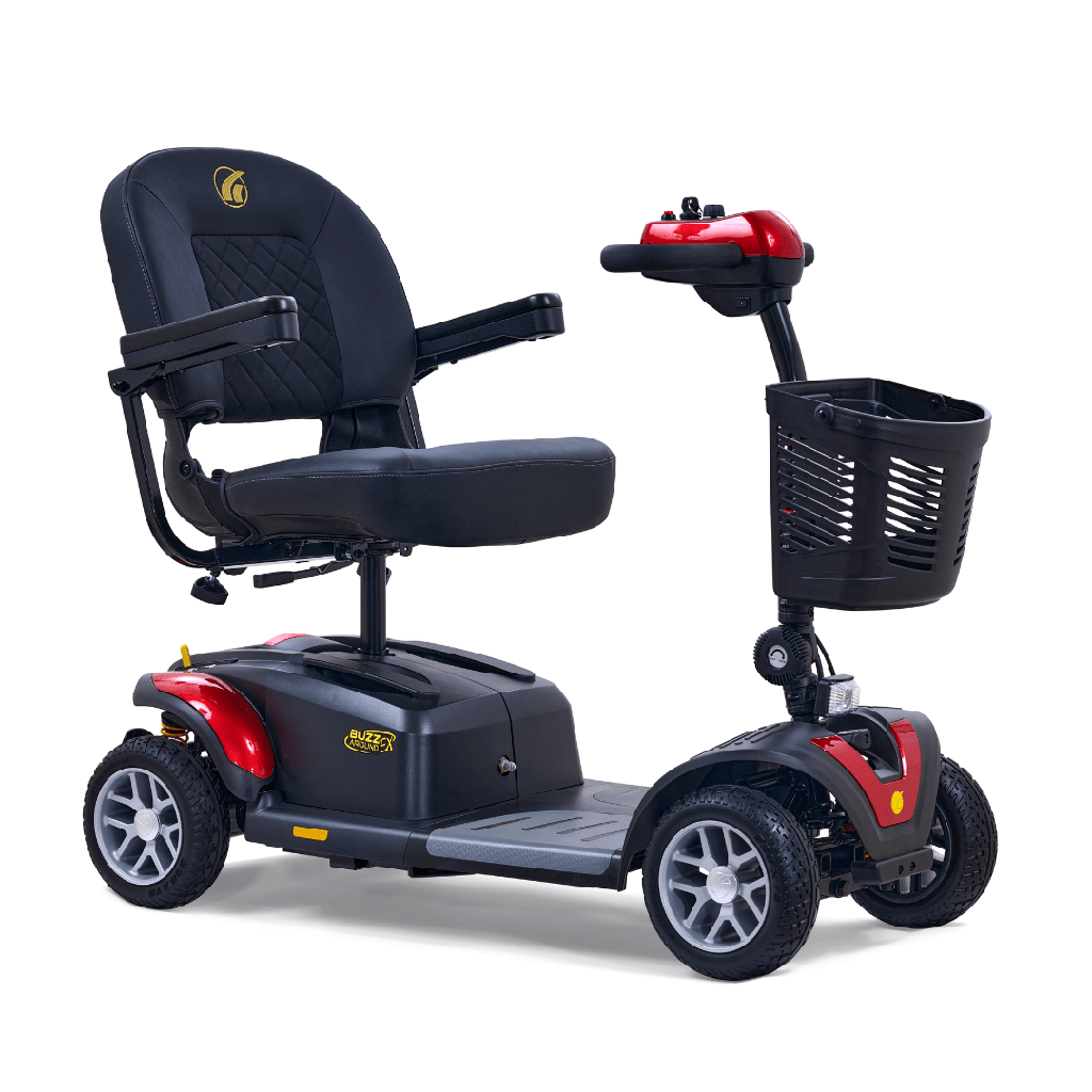 Golden Buzzaround EX 4-Wheel Scooter - GB148 Golden buzzaround ex 4 wheel scooter gb148 14 buzzaround ex