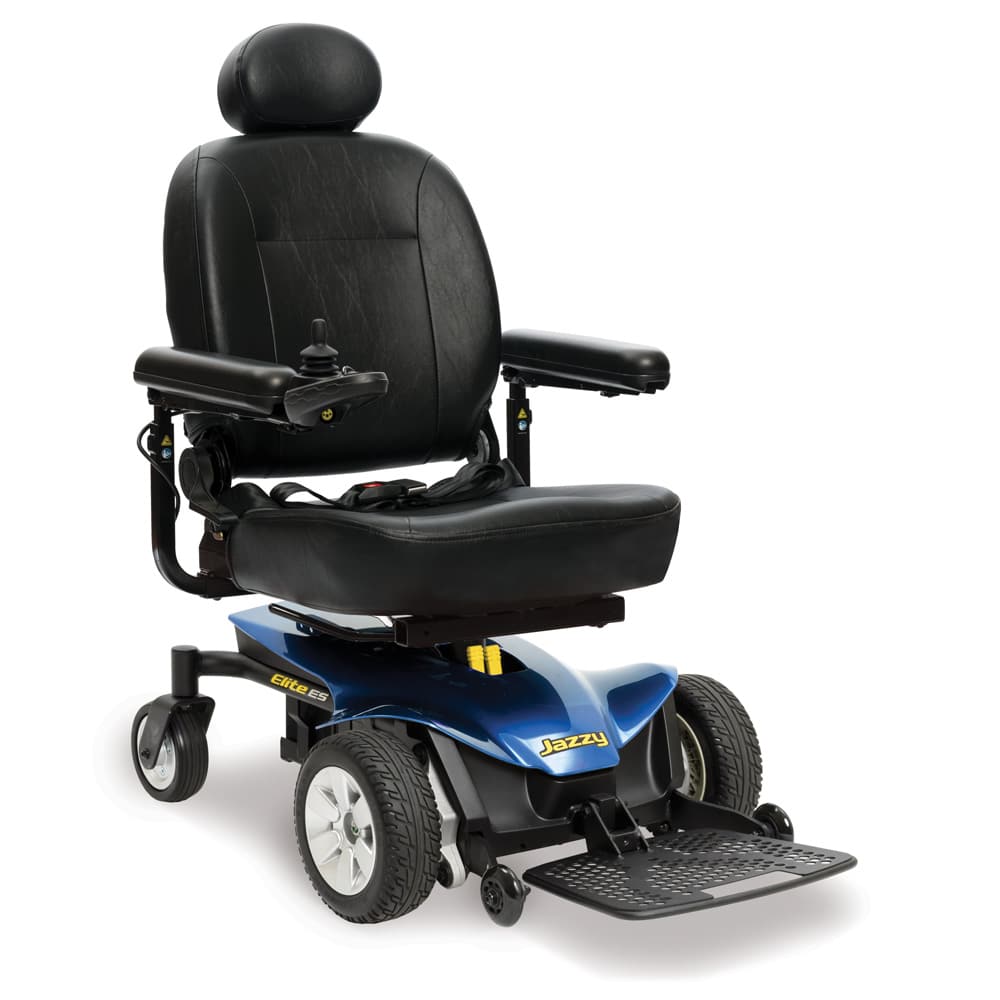 Pride Jazzy Elite ES Portable Power Wheelchair jazzy-elite-es-viper-blue Jazzy Elite ES