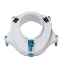 AquaSense 3-in-1 Contoured Raised Toilet Seat, 2" - 770-617 3705 1 2 Contoured Raised Toilet Seat