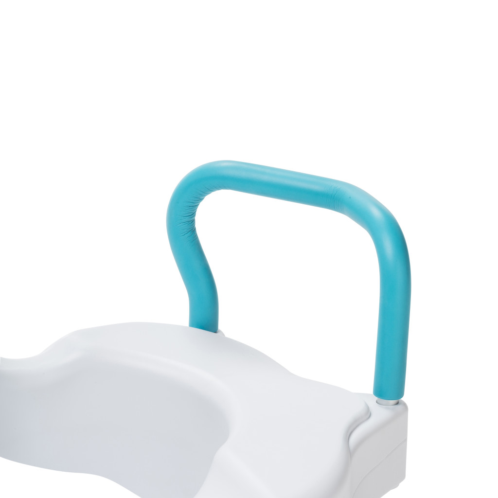 AquaSense 3-in-1 Contoured Raised Toilet Seat, 2" - 770-617 3705 1 4 Contoured Raised Toilet Seat