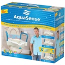 AquaSense 3-in-1 Contoured Raised Toilet Seat, 2" - 770-617 3705 1 6 Contoured Raised Toilet Seat