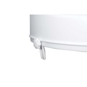 Drive Raised Toilet Seat with Lid, 4" - 12065 12065 2 Contoured Raised Toilet Seat